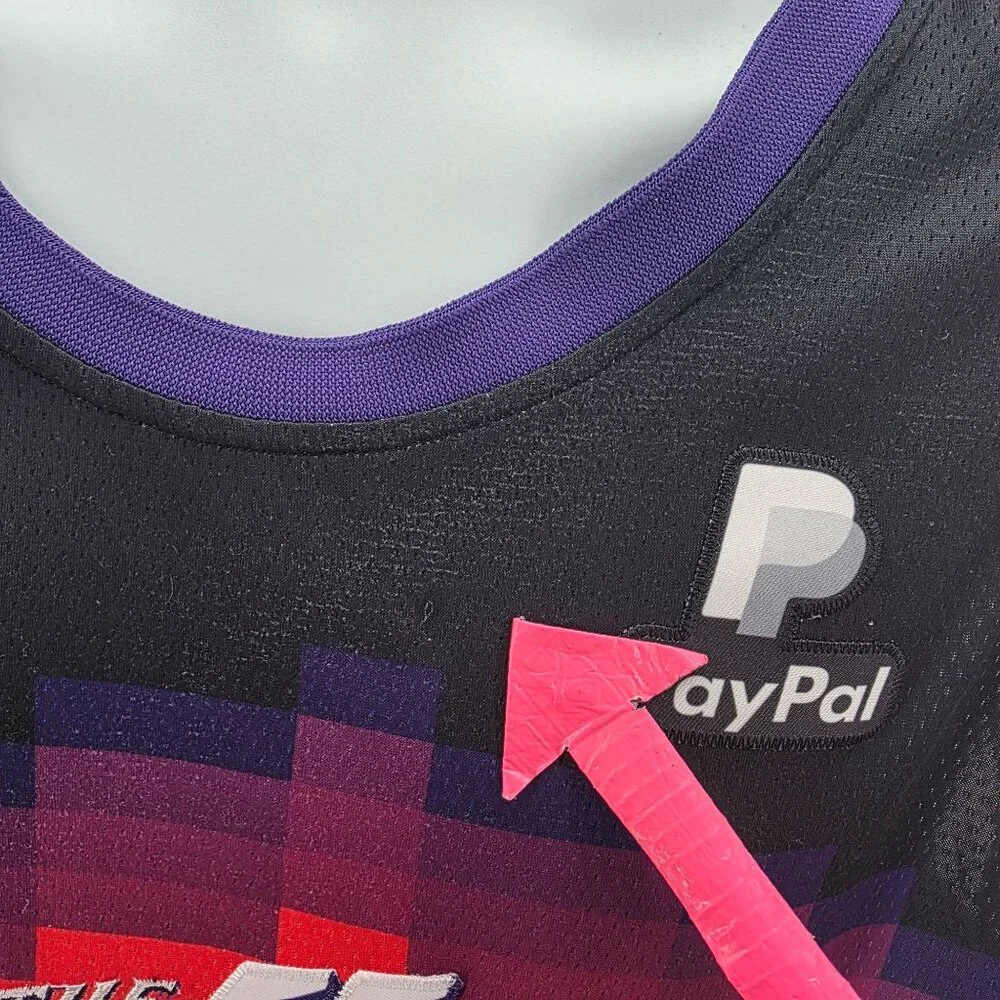 Nike Mens 50 Jersey City Edition Swingman Devin Booker The Valley NBA Multicolor - Picture 7 of 9